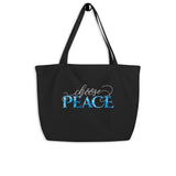 Choose Peace Eco Tote Bag, X-Large
