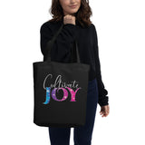 Cultivate Joy Eco Tote Bag, Large