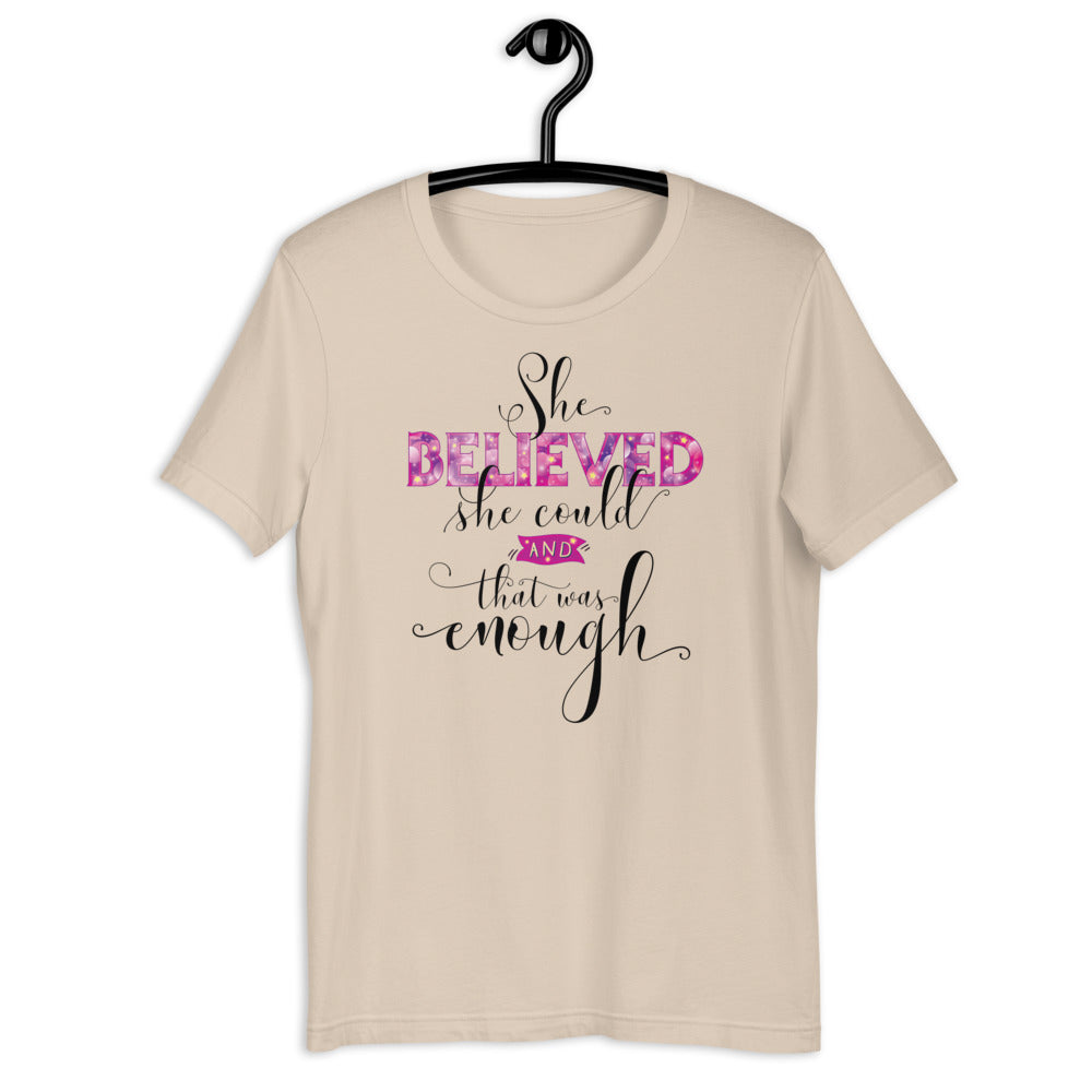 She Believed T-Shirt