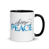 Choose Peace Color Mug